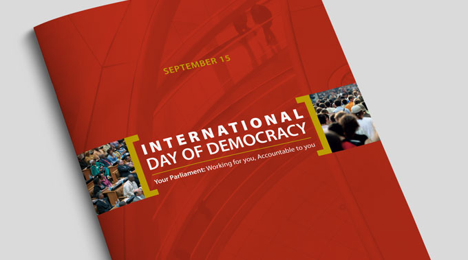 September 15 International Day Of Democracy Book Cover