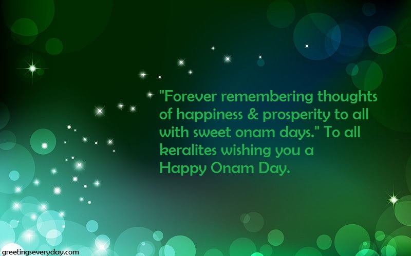 To All Keralites Wishing You A Happy Onam Day