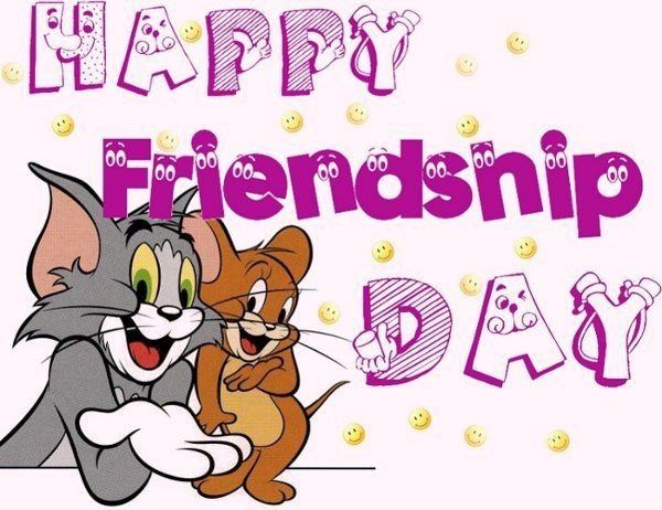 Tom And Jerry Wishing You Happy Friendship Day