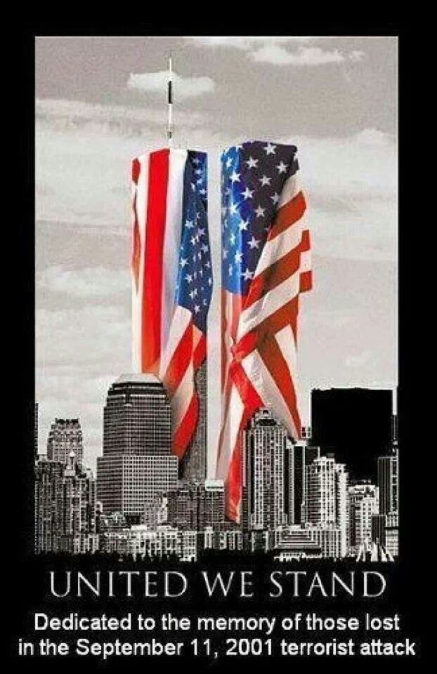 United We Stand Dedicated To The Memory Of Those Lost In The September 11, 2001 Terrorist Attack