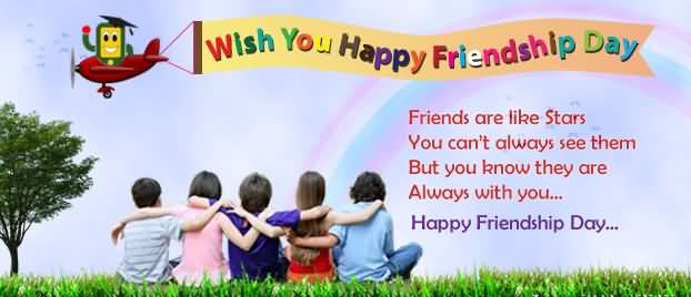 Wish You Happy Friendship Day Facebook Cover Picture