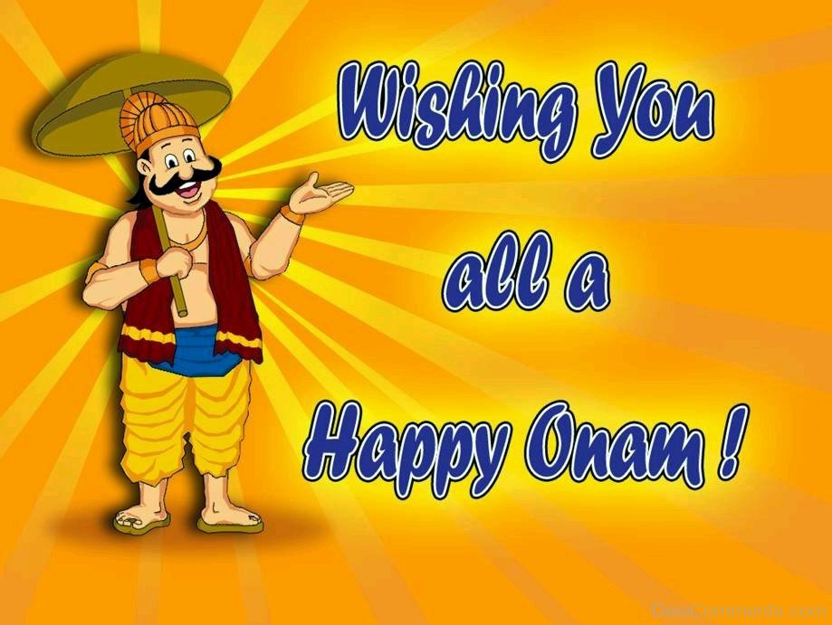 Wishing You All A Happy Onam King Mahabali