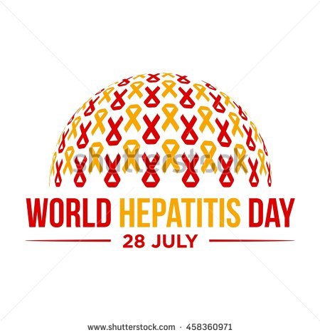 World Hepatitis Day 28 July Ribbons