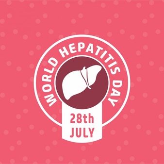World Hepatitis Day 28th July Pink Background Picture