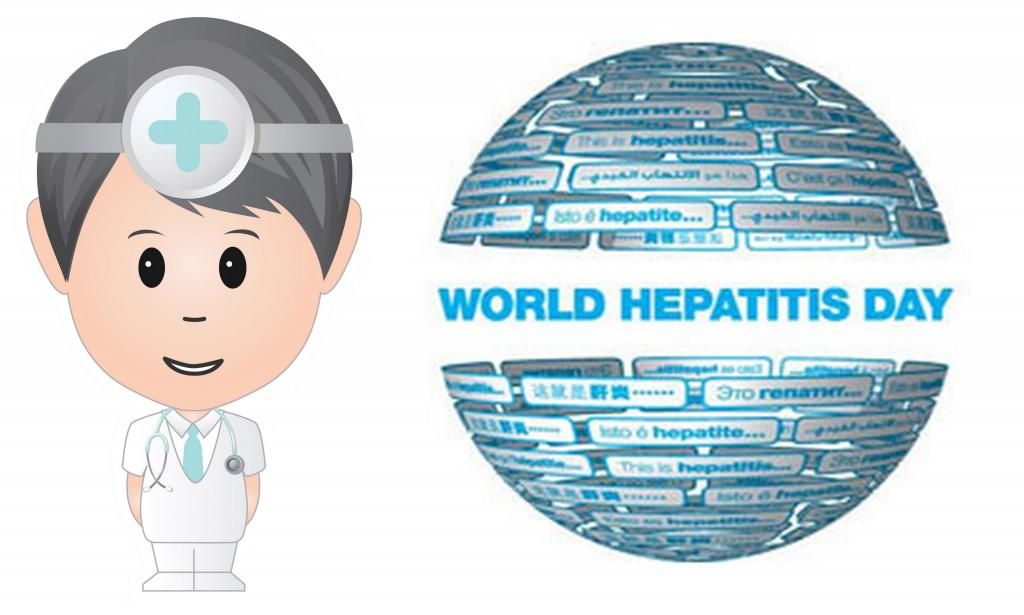 World Hepatitis Day Doctor Clipart