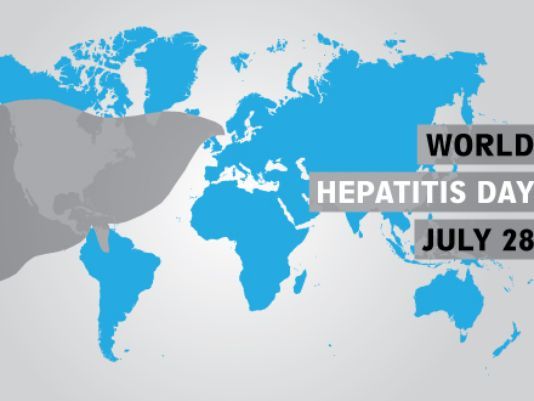 World Hepatitis Day July 28 World Map