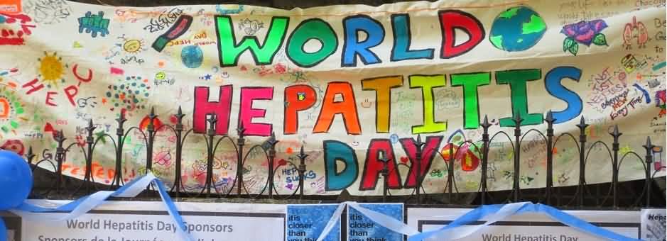 World Hepatitis Day Painting Poster