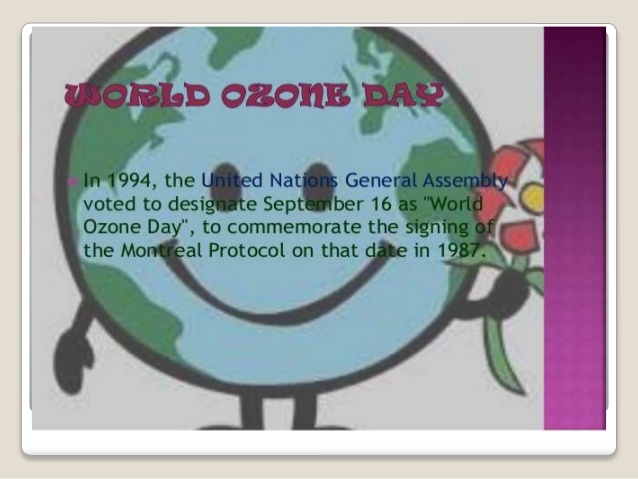 World Ozone Day Information