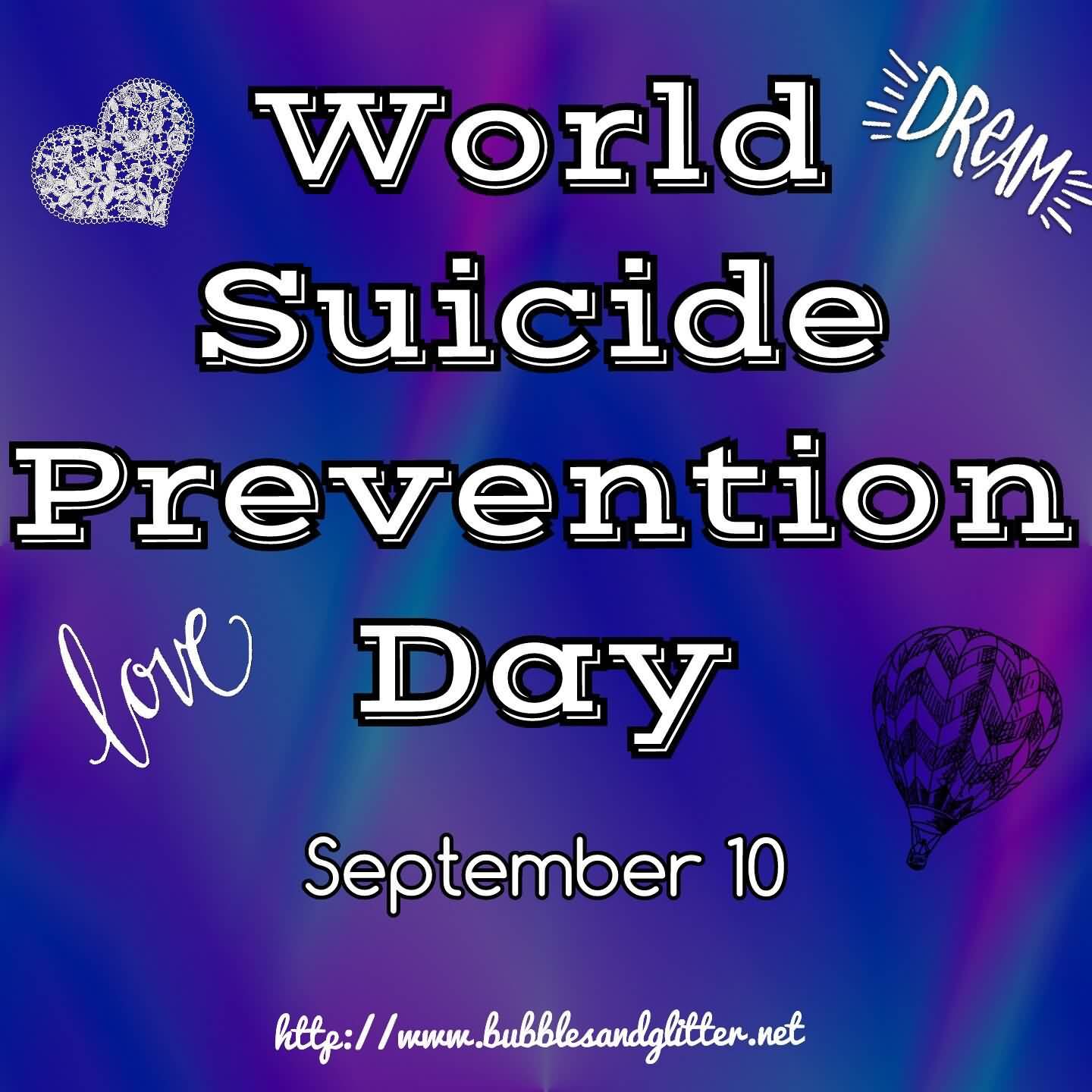 World Suicide Prevention Day September 10 Image