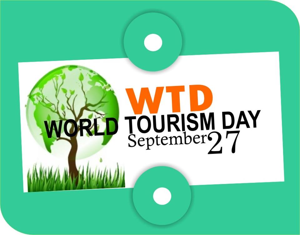 World Tourism Day September 27 Greeting Card