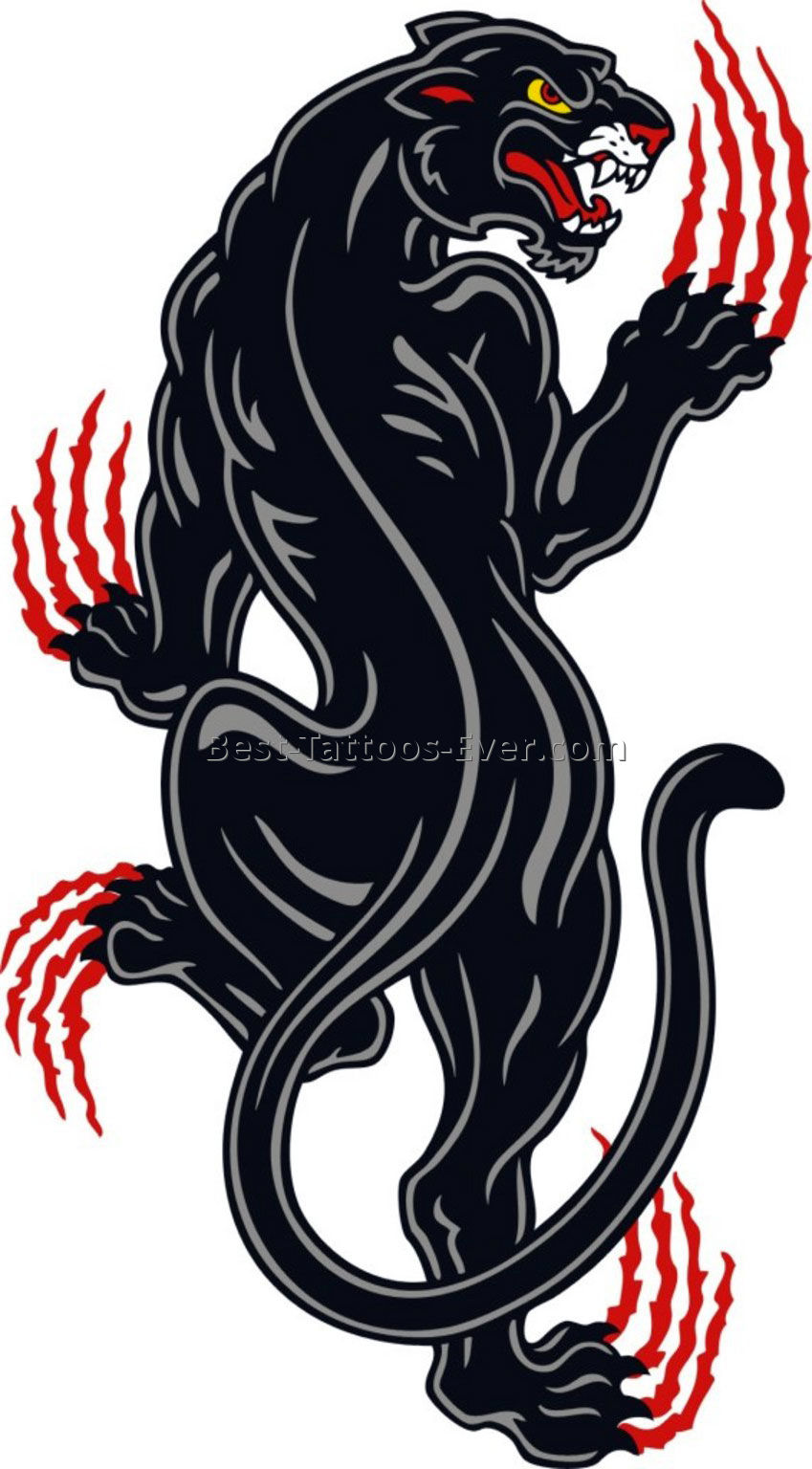 panther tattoo designs 4