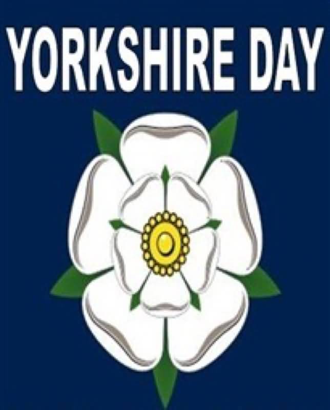 Yorkshire Day Flower Card