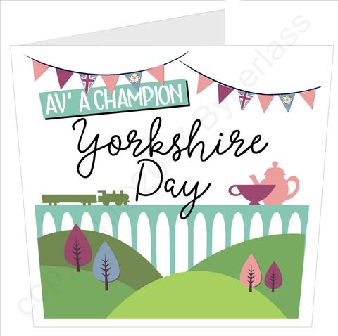 Yorkshire Day Greeting Card