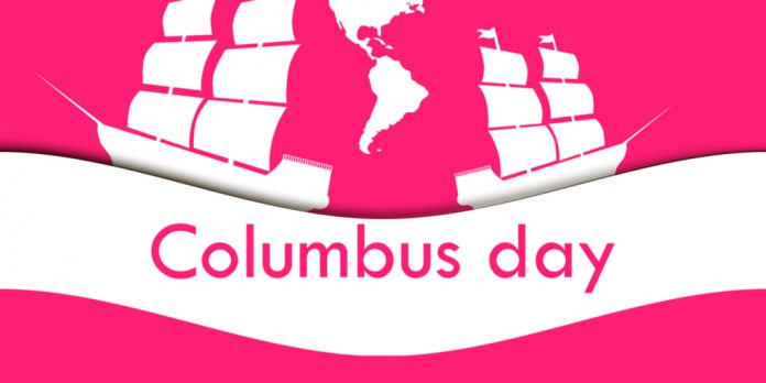 Columbus Day 2017 Greeting Card