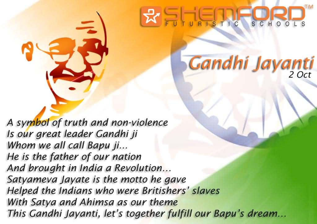 Gandhi Jayanti Chart Ideas