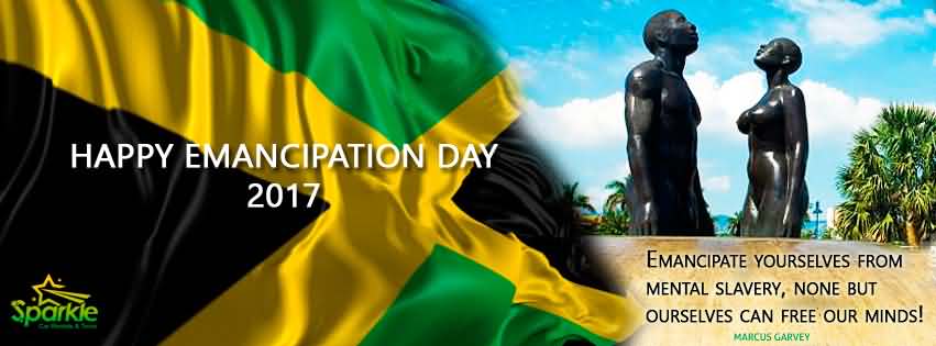 Happy Emancipation Day 2017 Jamaica Flag Picture