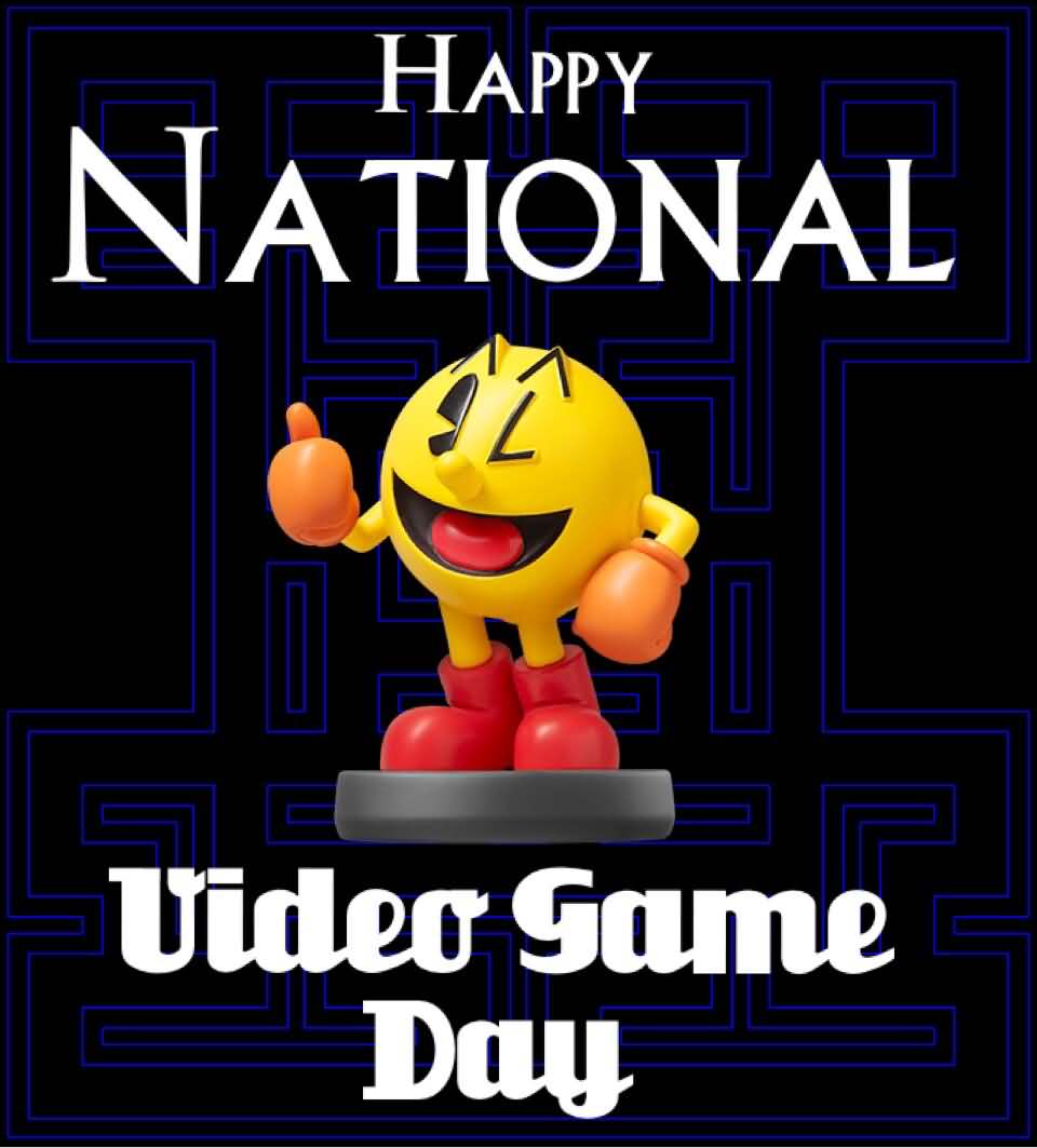 Happy National Video Games Day Emoticon