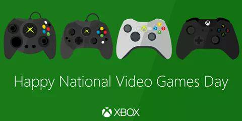 Happy National Video Games Day Game Controllers