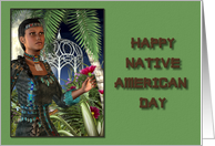 Happy Native American Day Greeting Card