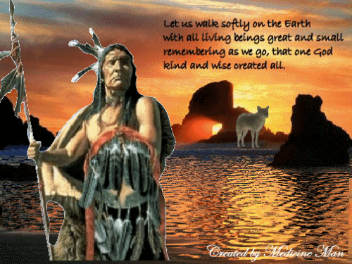 Happy Native American Day let us walk softly on the earth with all living beings great and small remembering as we go