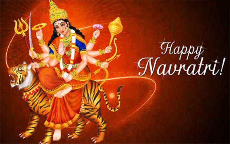 Happy Navratri 2017 Goddess Durga image