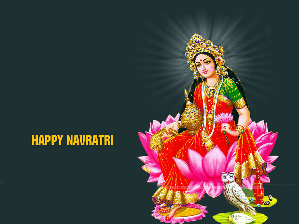 Happy Navratri Goddess Durga Wallpaper