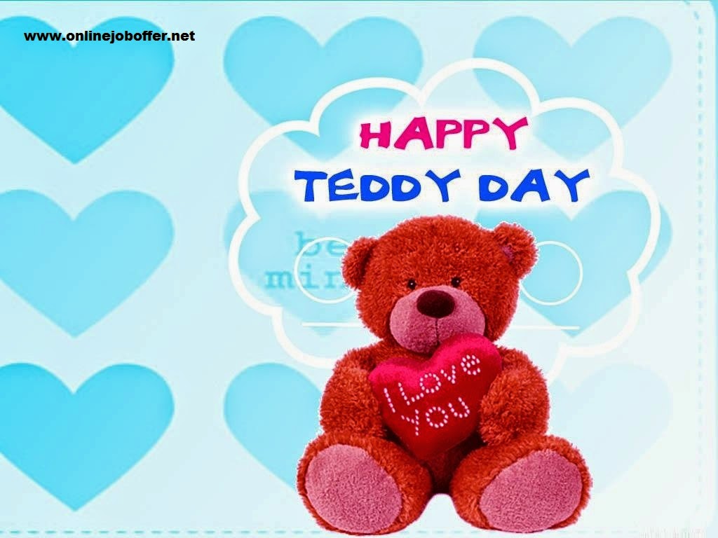 Happy teddy day cute tatty teddy picture
