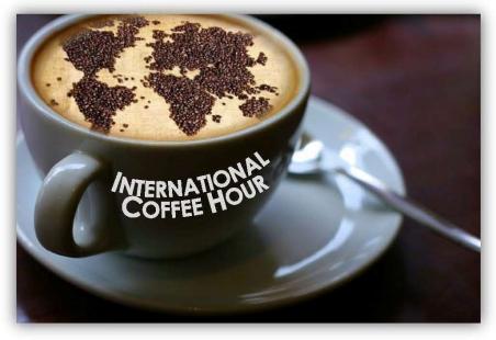 International Coffee Hour World Map On Coffee