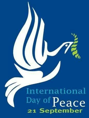 International Day Of Peace 21 September Flying Dove Holding Olive Tree Branch