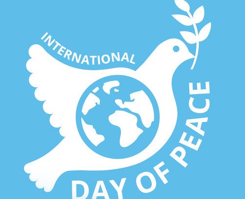 International Day Of Peace Flying Dove With Olive Branch In Mouth Picture