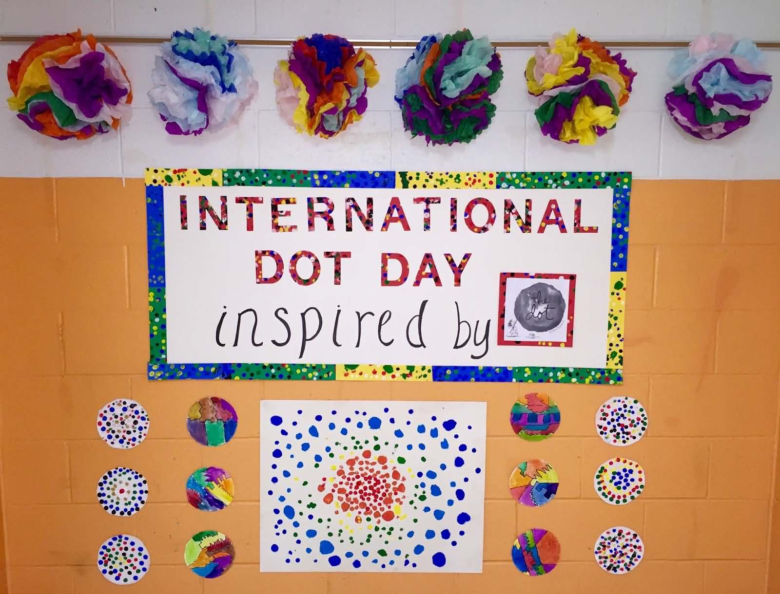 International Dot Day Hand Made Greeting Card