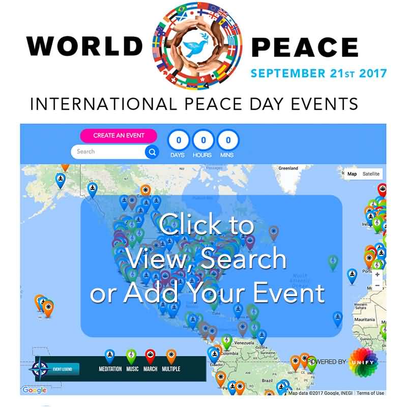 International Peace Day Events September 21st 2017
