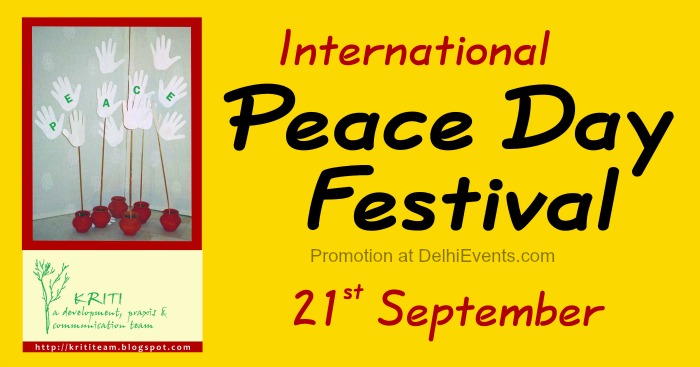 International Peace Day Festival 21st September