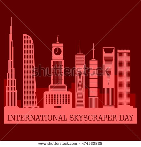 International Skyscraper Day 2017 Illustration