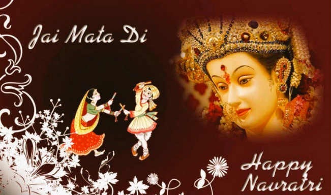 Jai Mata Di Happy Navaratri greeting card