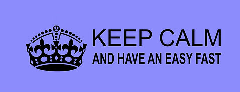Keep Calm And Have An Easy Fast On Yom Kippur
