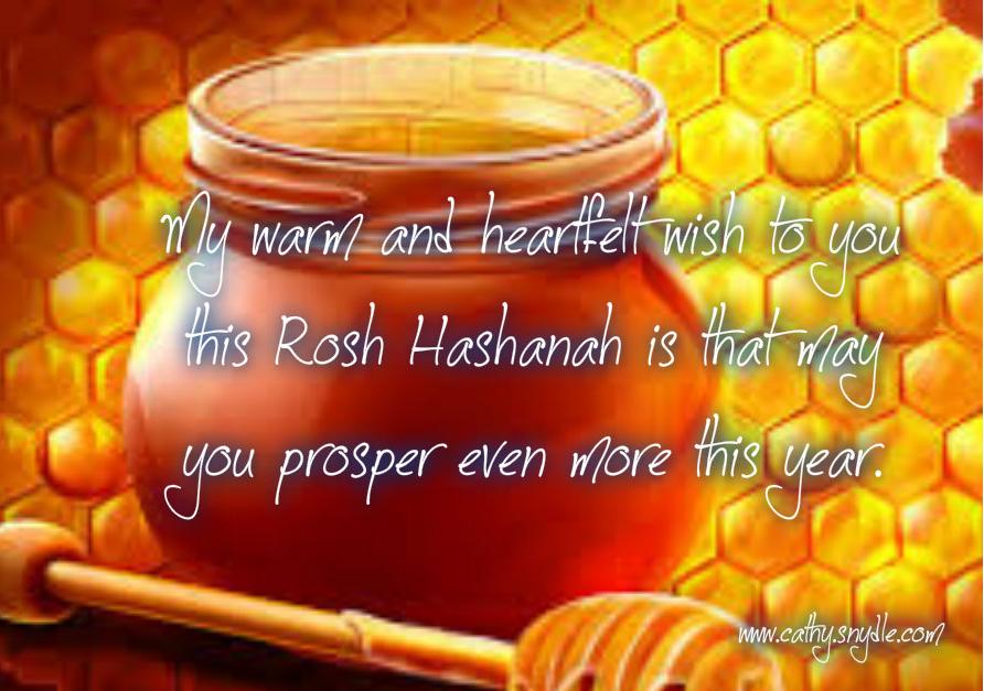 My Warm And Heartfelt Wish To You This Rosh Hashanah Is That May You Prosper Even More This Year Honey In Pot Background Picture