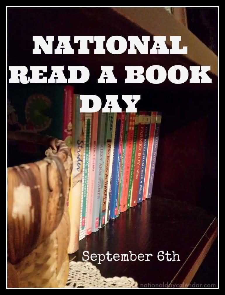 National Read a Book Day September 6th