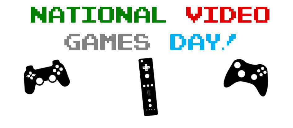 National Video Games Day Game Controllers