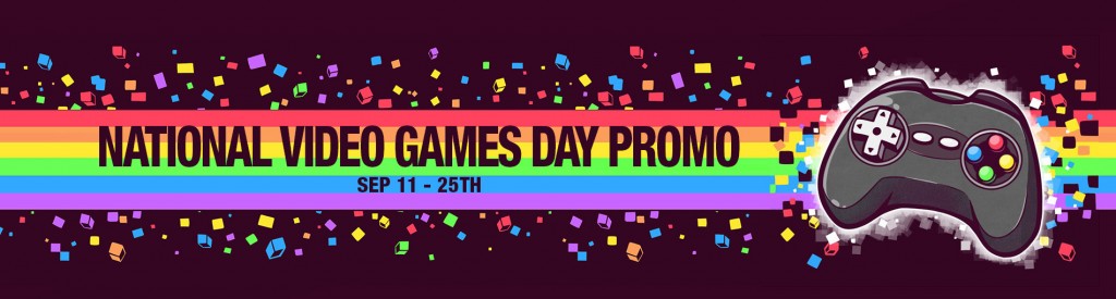 National Video Games Day Promo Header Image