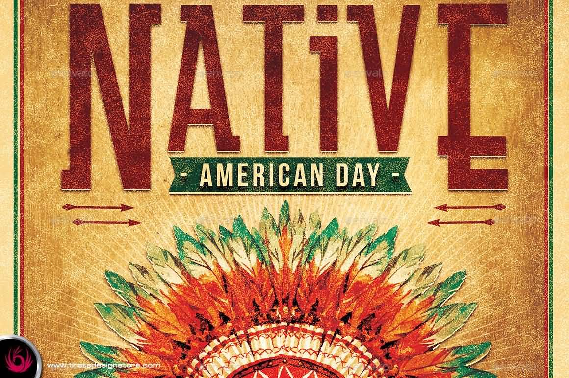 Native American Day Card