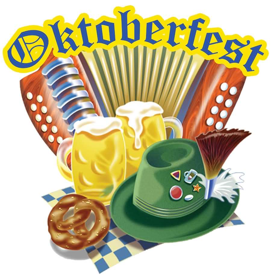 Oktoberfest Wishes Beer And Hat Picture