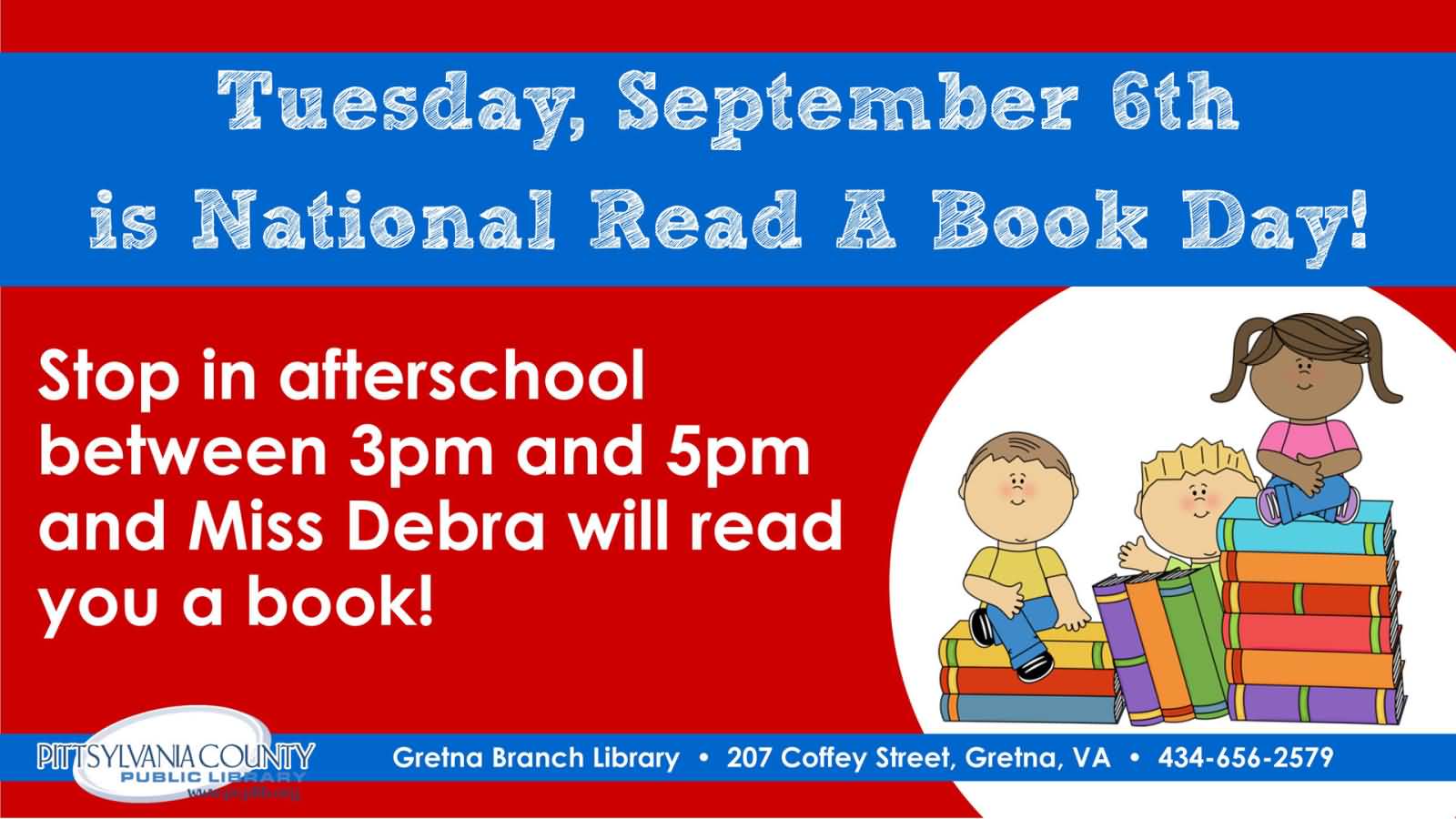 September 6th Is National Read a Book Day