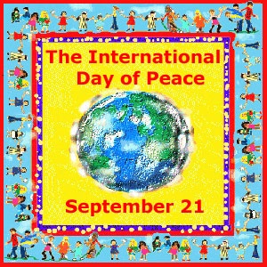 The International Day Of Peace September 21 Card