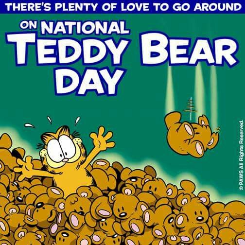 There’s plenty of love to go around on national teddy bear day
