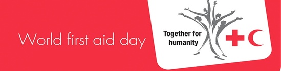 World First Aid Day Together For Humanity Header Image