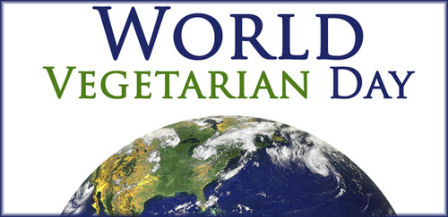 World Vegetarian Day Earth Globe