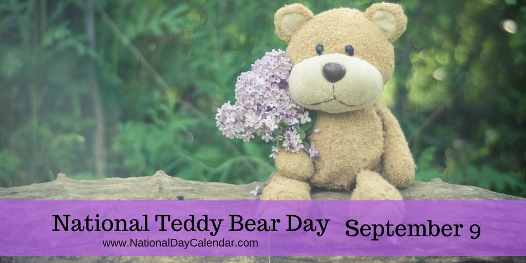 national teddy bear day september 9 teddy bear with flowers bouquet