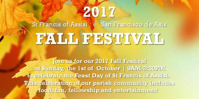2017 Saint Francis of Assisi And San Francisco De Asis Feast Day
