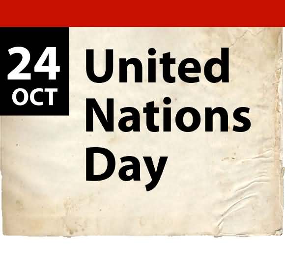 24 October United Nations Day